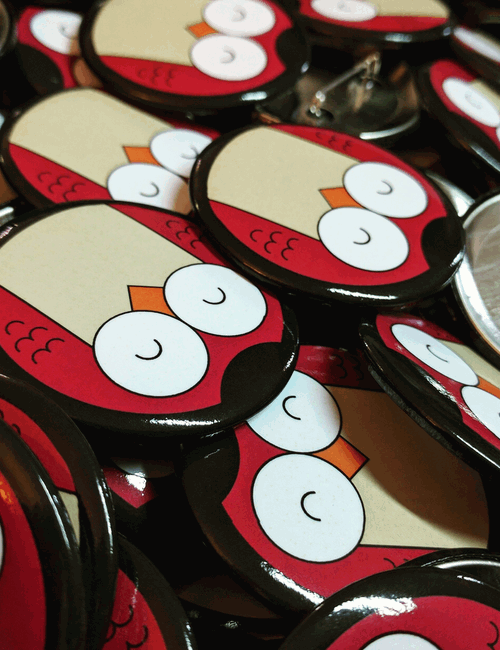 Chapas personalizadas redondas