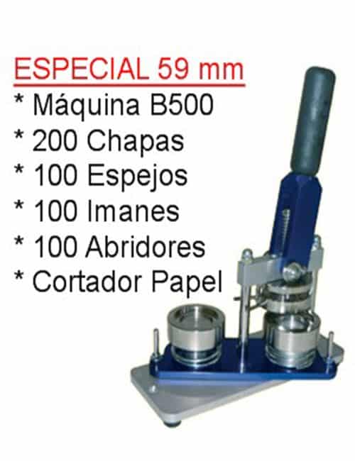 Full kit B500 / 59 mm - Chapea