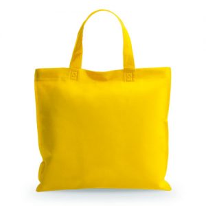 bolsa shopper amarilla