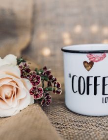 taza cafe vintage