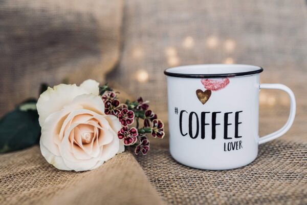 taza cafe vintage