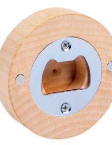 Abrebotellas Personalizados Con Iman De Madera Chapea